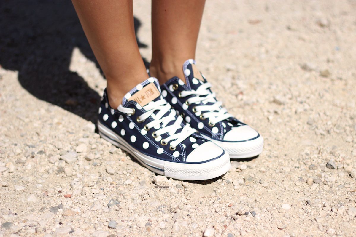 converse à pois converse à pois